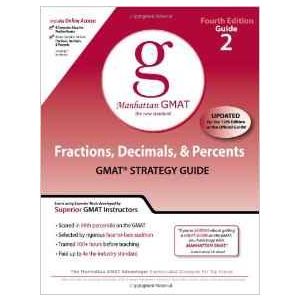 Fractions, Decimals, And Percents Gmat Strategy Guide (Paperback - 2009)