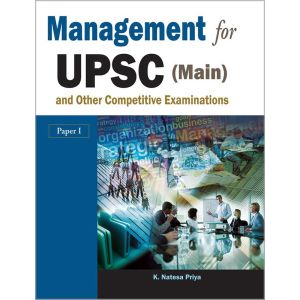 Management for UPSC (Main) and Other Competitive Examinations (Paper I) (Paperback - 2022)