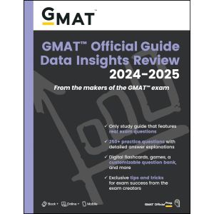 GMAT Official Guide Data Insights Review 2024-2025: Book + Online Question Bank