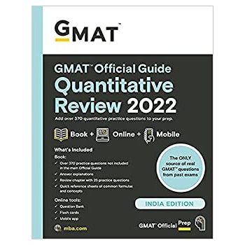 GMAT Official Guide Quantitative Review 2022: Book + Online Question Bank (Paperback â€“ 2022)